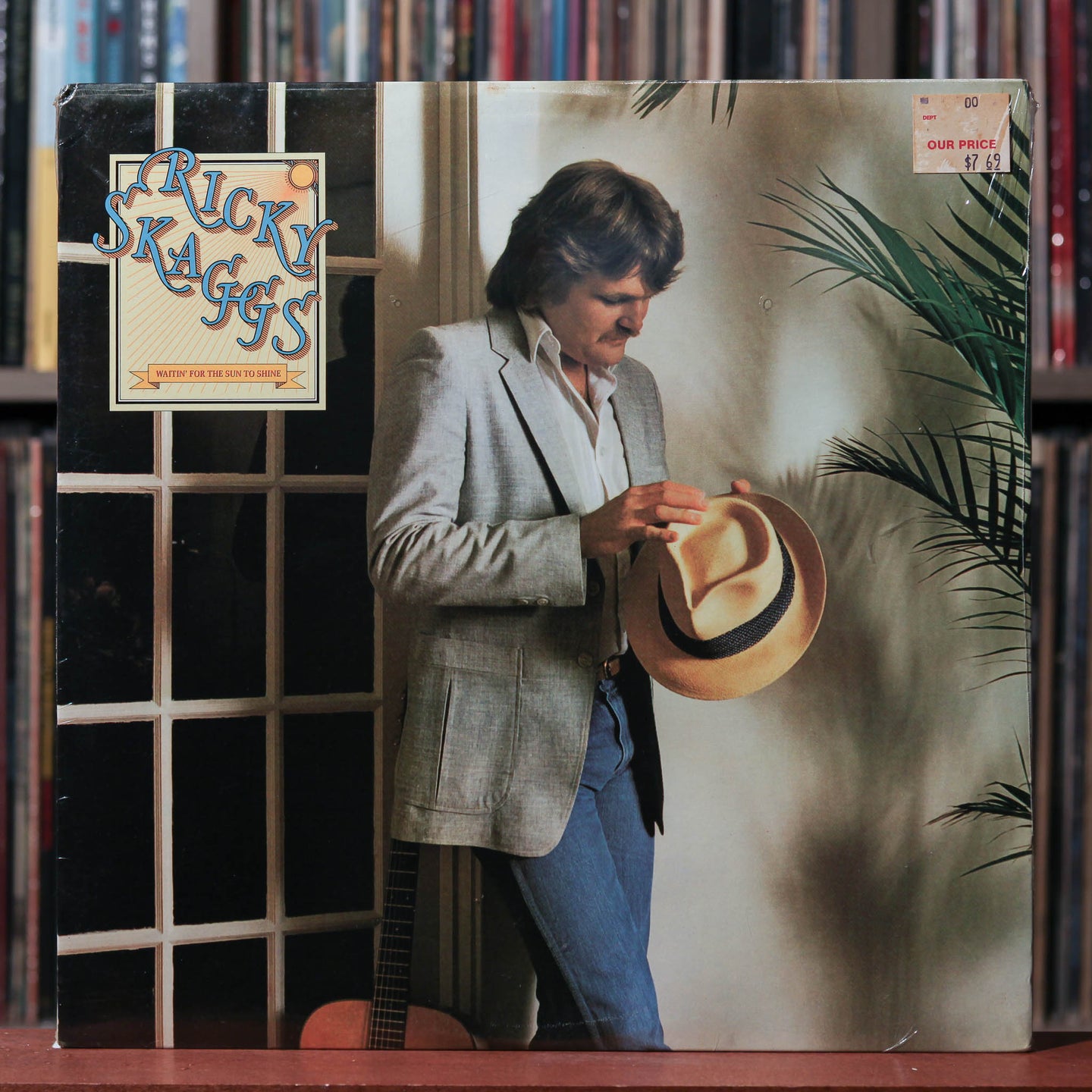 Ricky Skaggs - Waitin' For The Sun To Shine - 1981 Epic SEALED