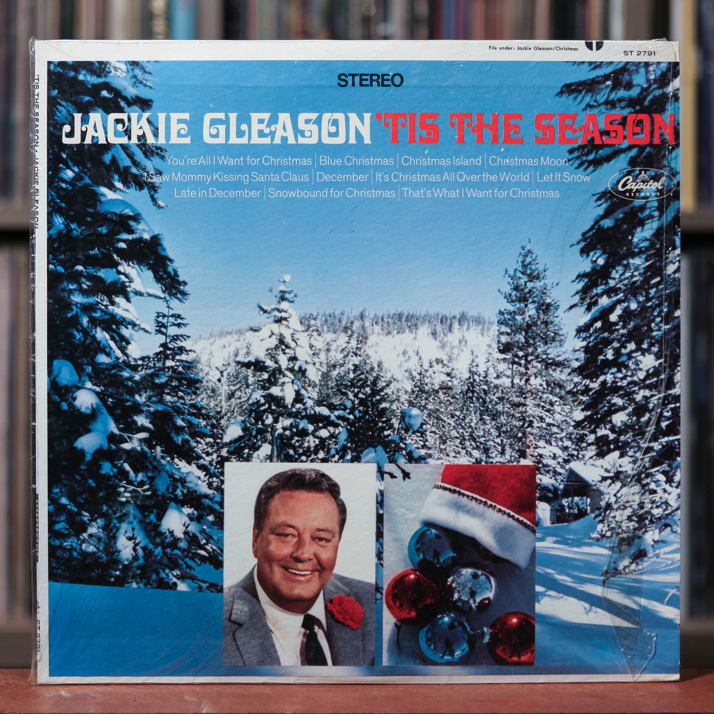 Jackie Gleason - 'Tis The Season - 1967 Capitol, EX/EX w/Shrink