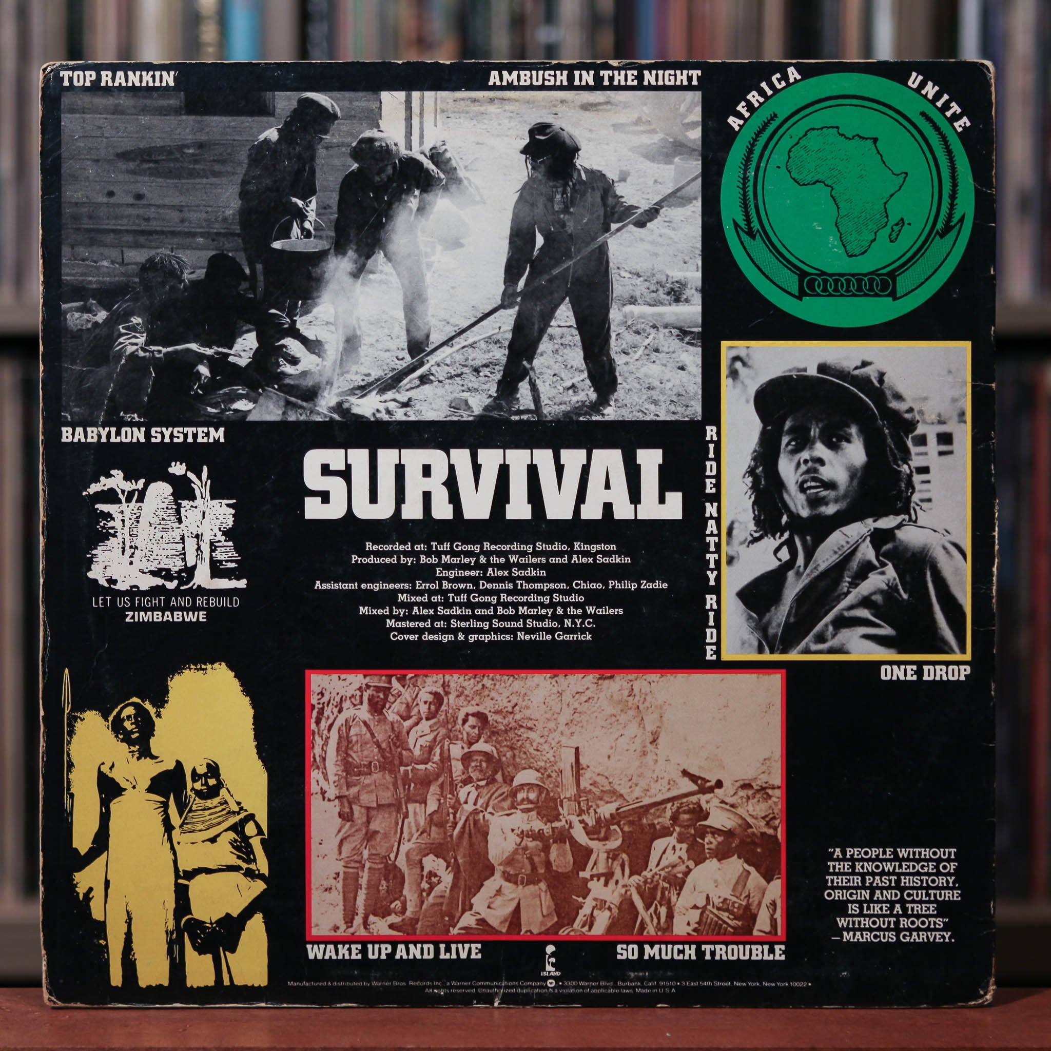 ジャマイカオリジナルLP Survival / Bob Marley & TW ジャマイカオリジナルLP Survival / Bob Marley & TW レコード