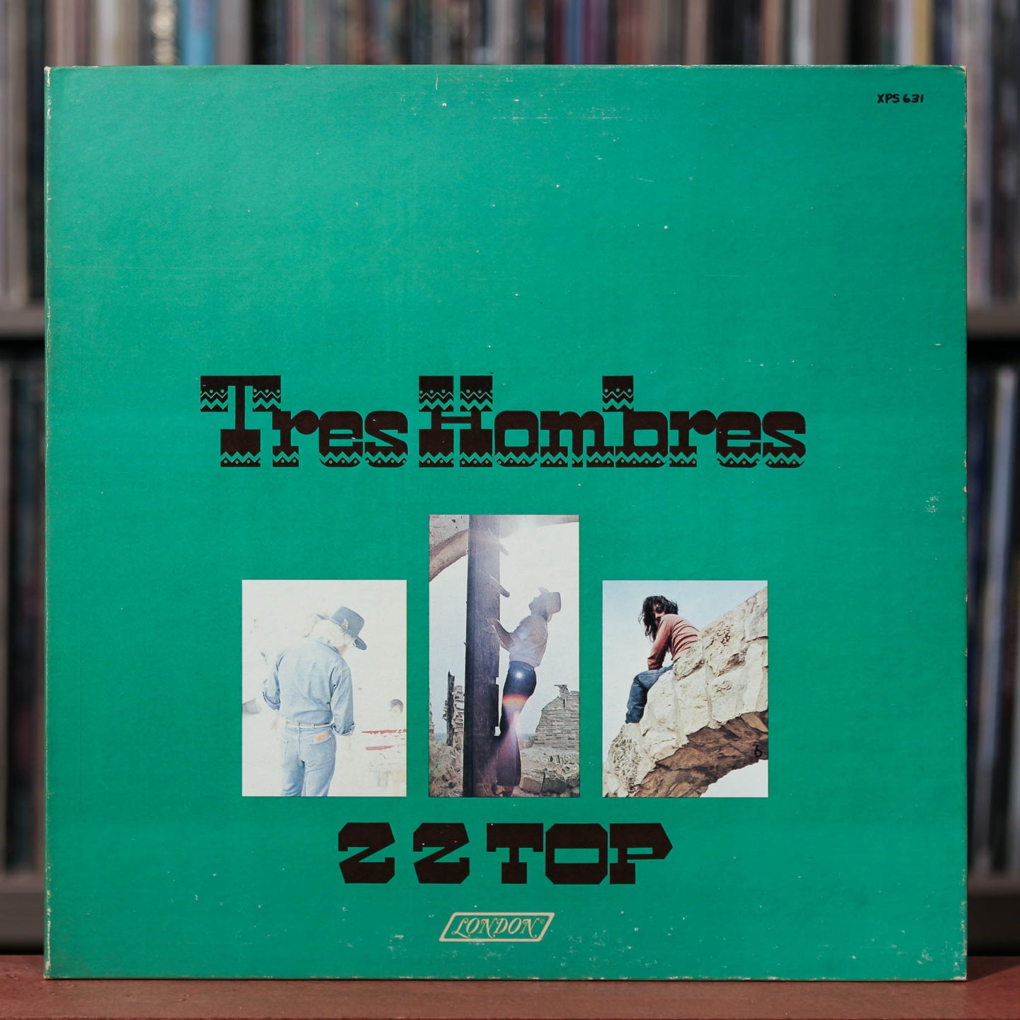 ZZ Top - Tres Hombres - 1973 London. VG+/EX