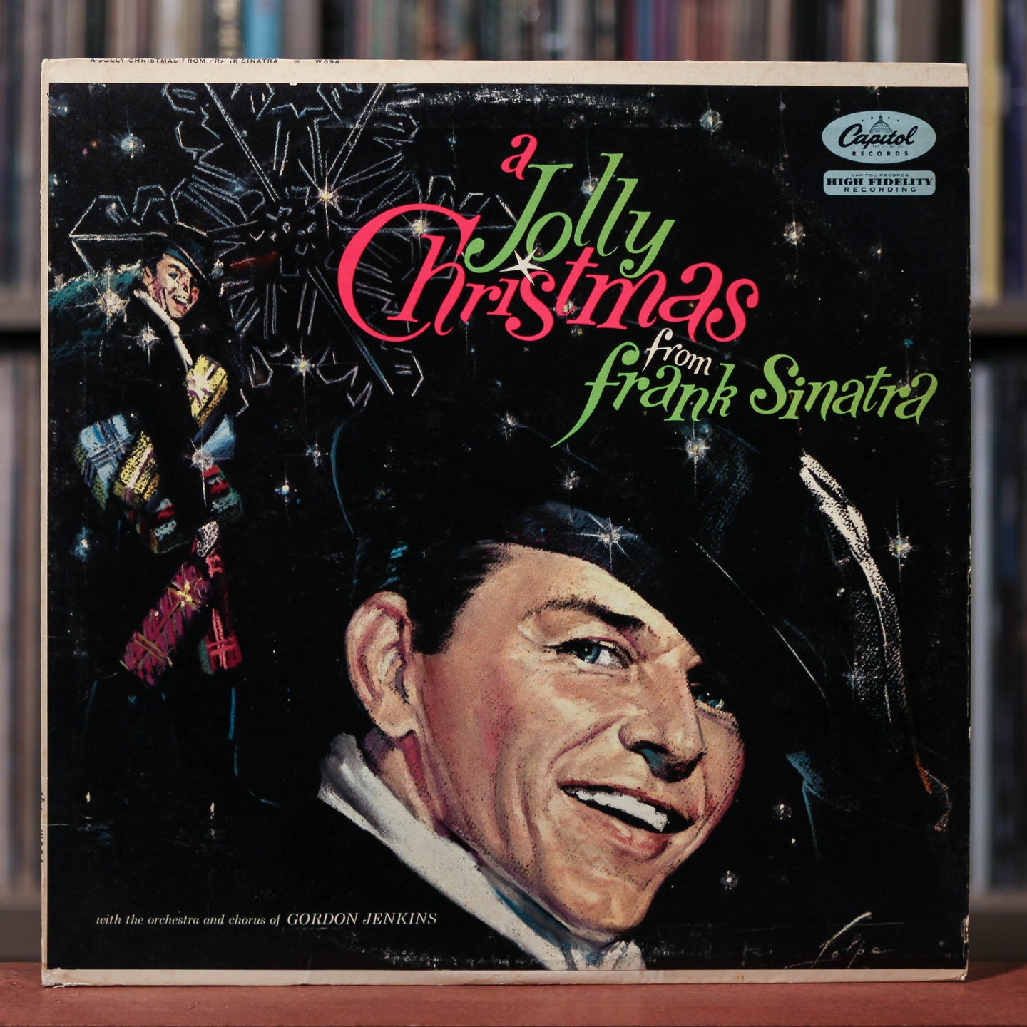 Frank Sinatra - A Jolly Christmas From Frank Sinatra - 1957 Capitol, VG/VG+