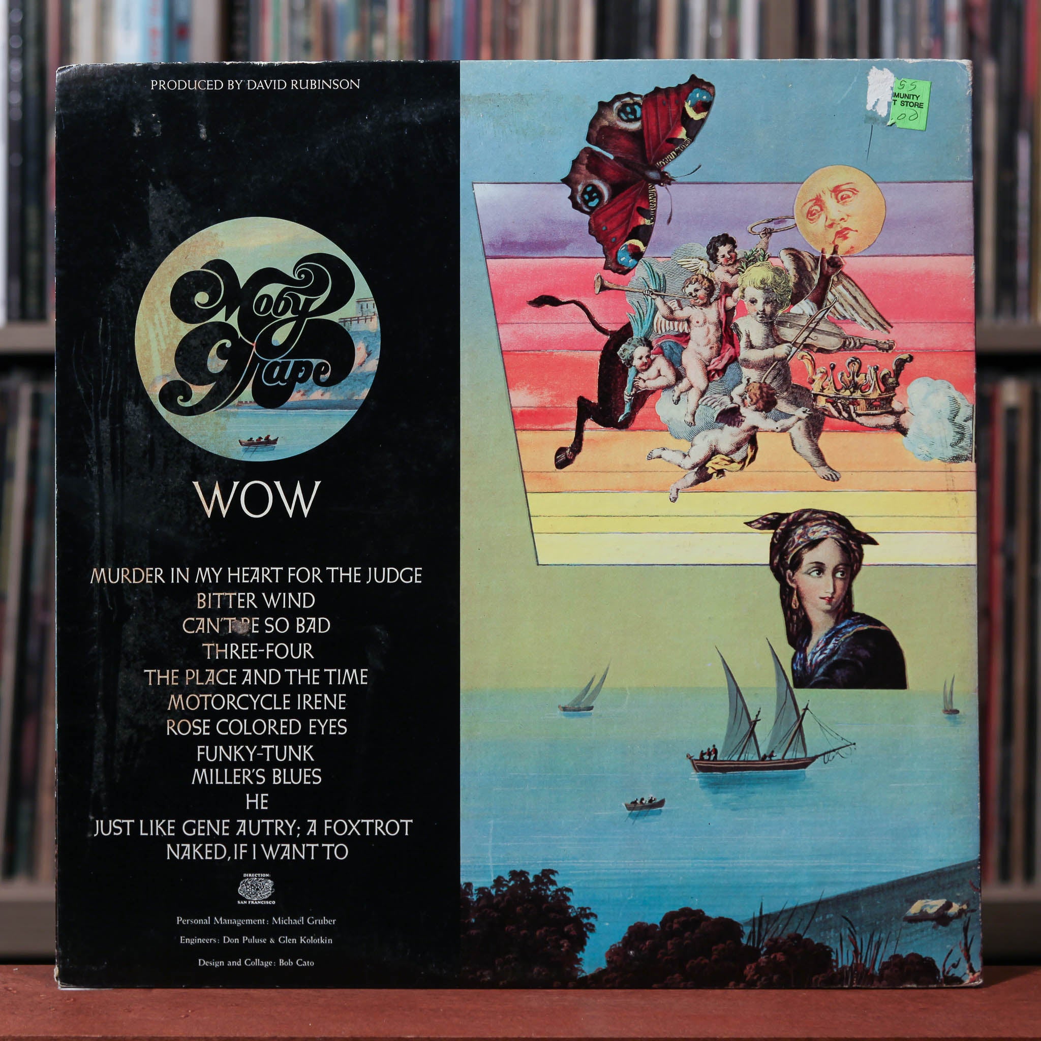 Moby Grape - Wow – Vinyl | LP WOW Album, 0 eBay (LP, Jam — Release]