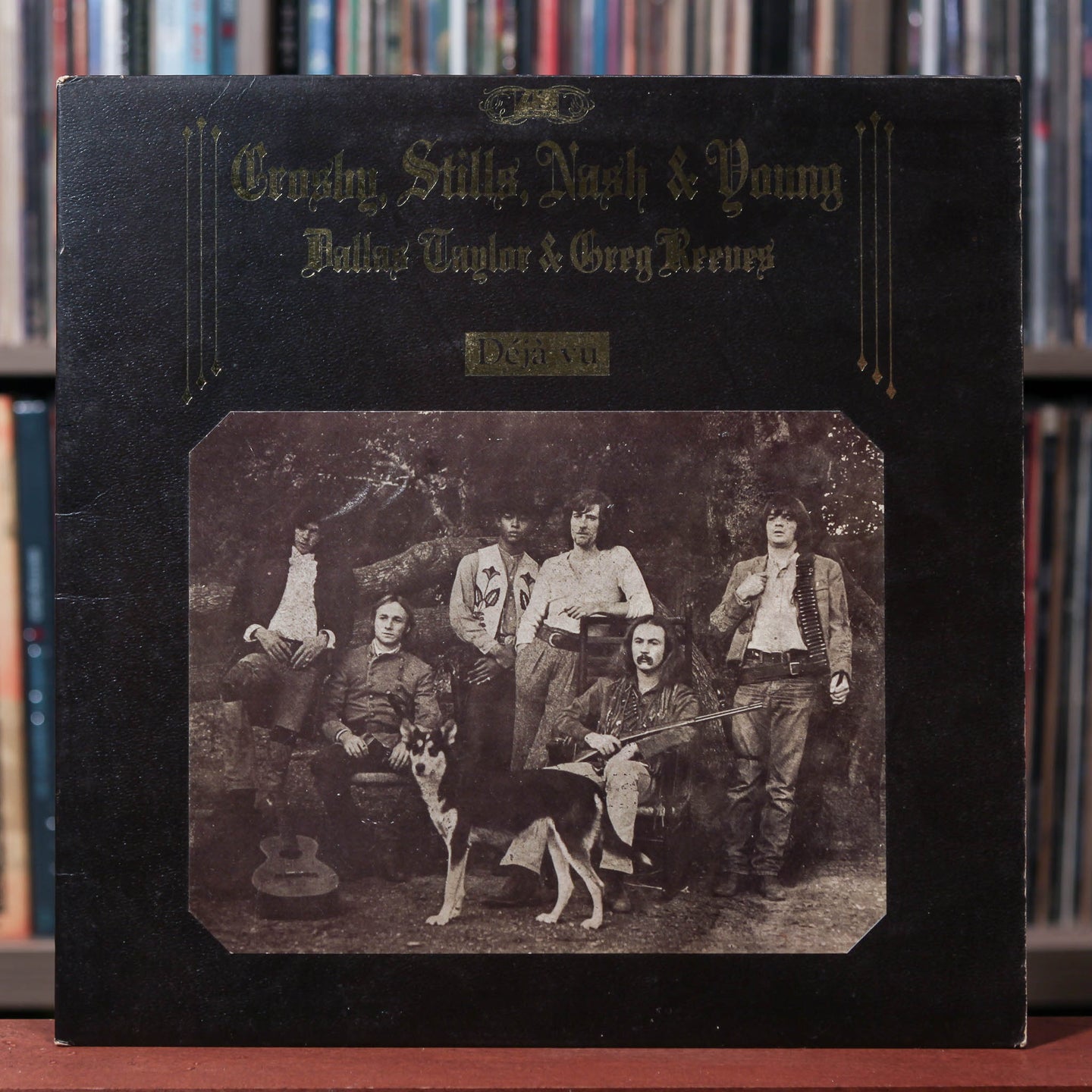Crosby Stills Nash and Young - Deja Vu - 1977 Atlantic, VG+/VG+