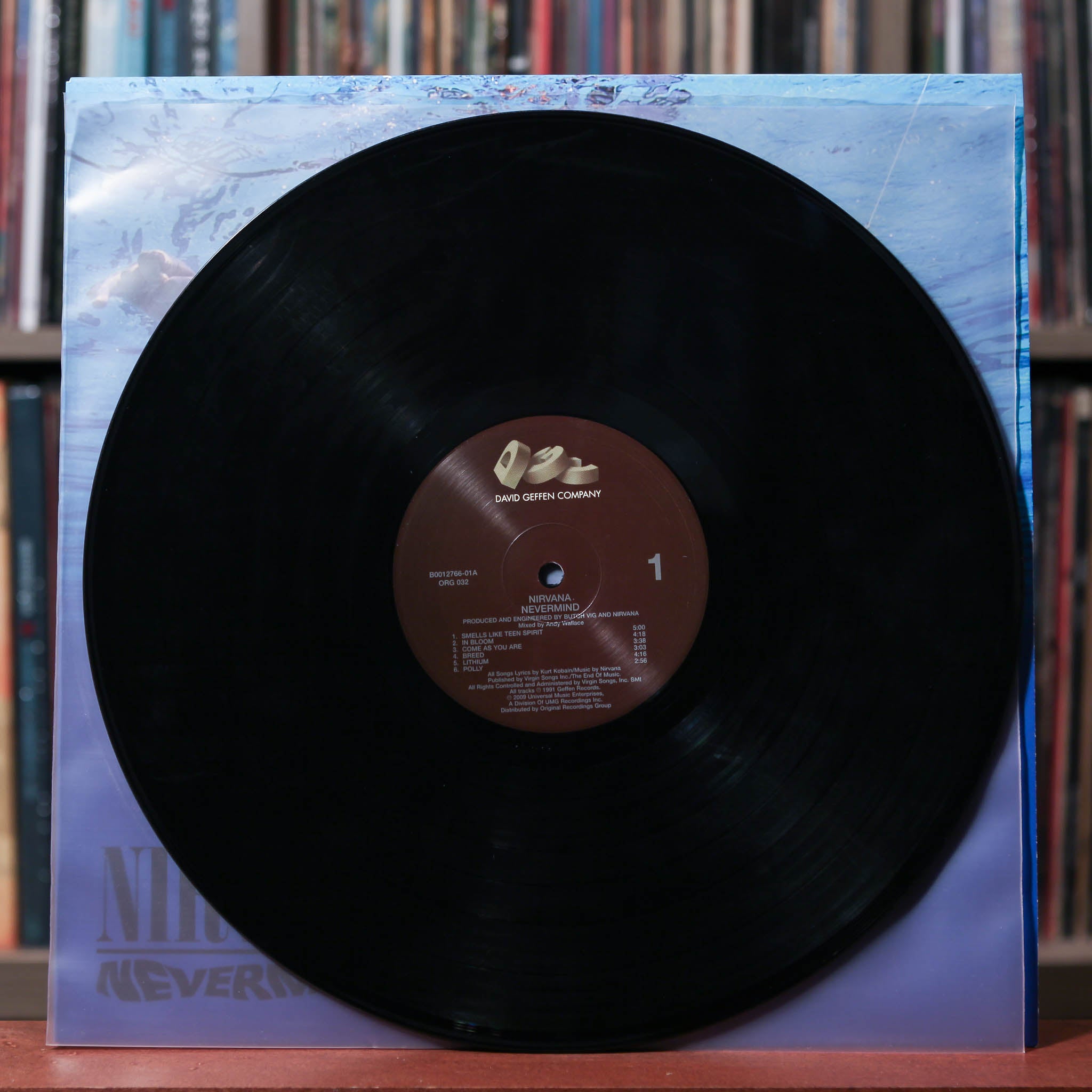 Nirvana - Nevermind - ORG032 REMASTERED - RARE - 2009 DGC, VG+/VG+