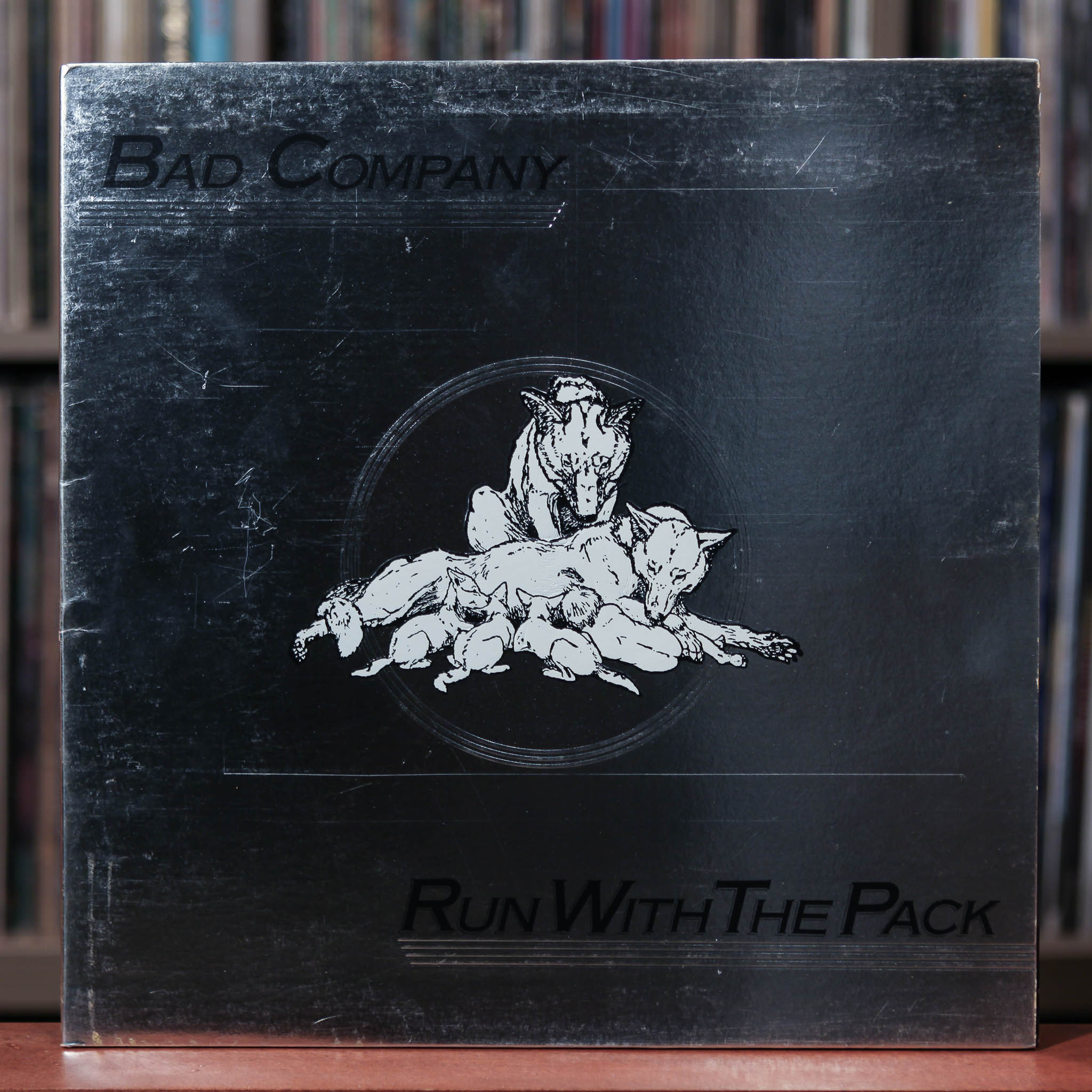 Bad Company -Run With The Pack - 1976 Island, VG/VG+