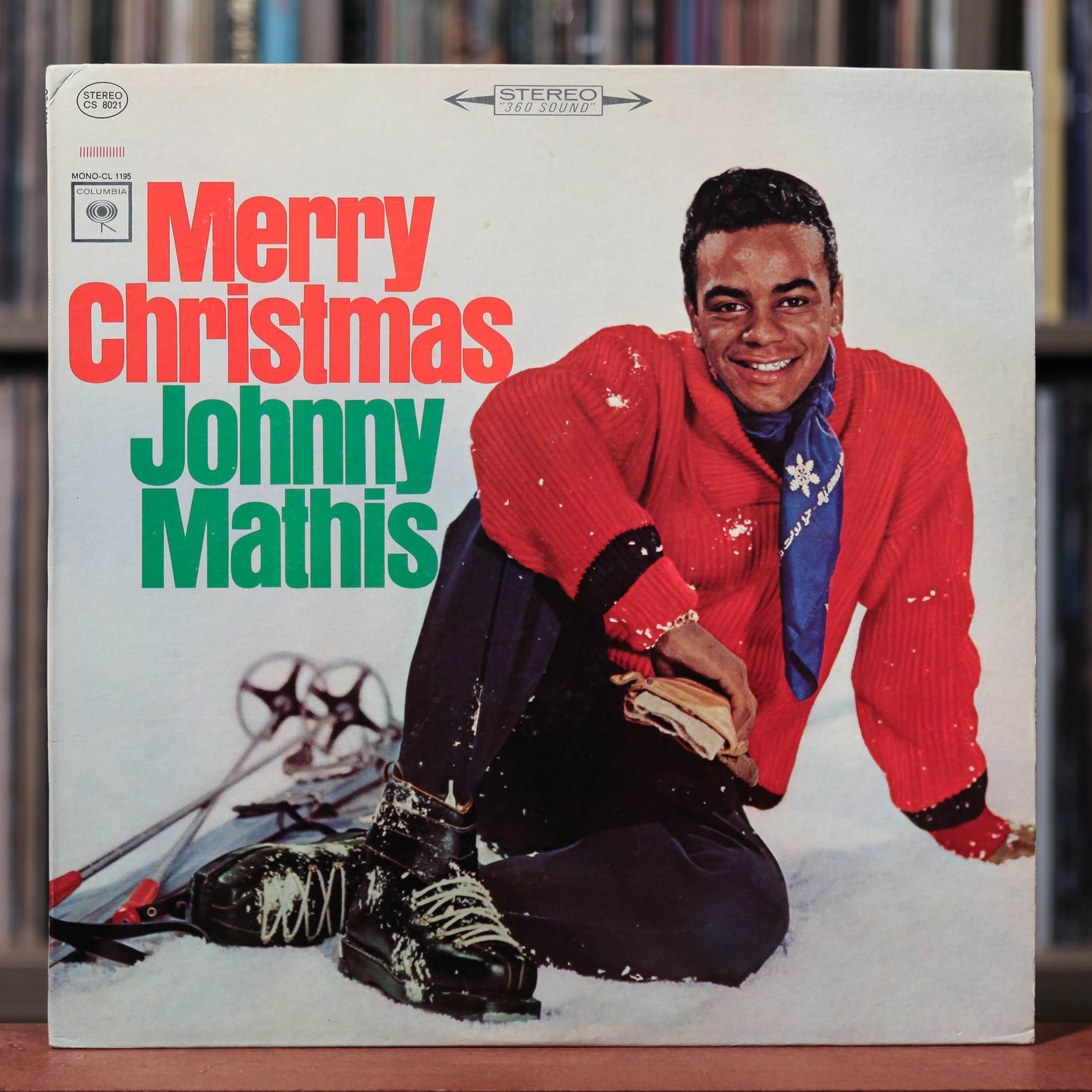 Johnny Mathis With Percy Faith And His Orchestra - Merry Christmas - 1967 Columbia, VG+/VG