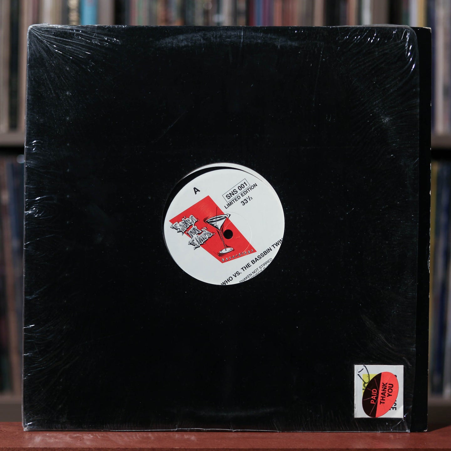 DJ Who - Rhythm - 1995 Shaken Not Stirred, VG+/VG