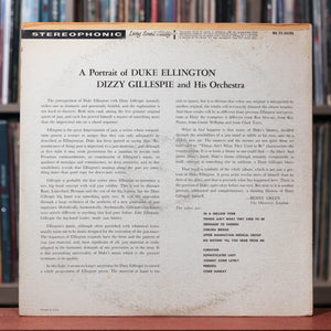 Dizzy Gillespie And His Orchestra - A Portrait Of Duke Ellington - 1960 Verve Records, VG/VG+