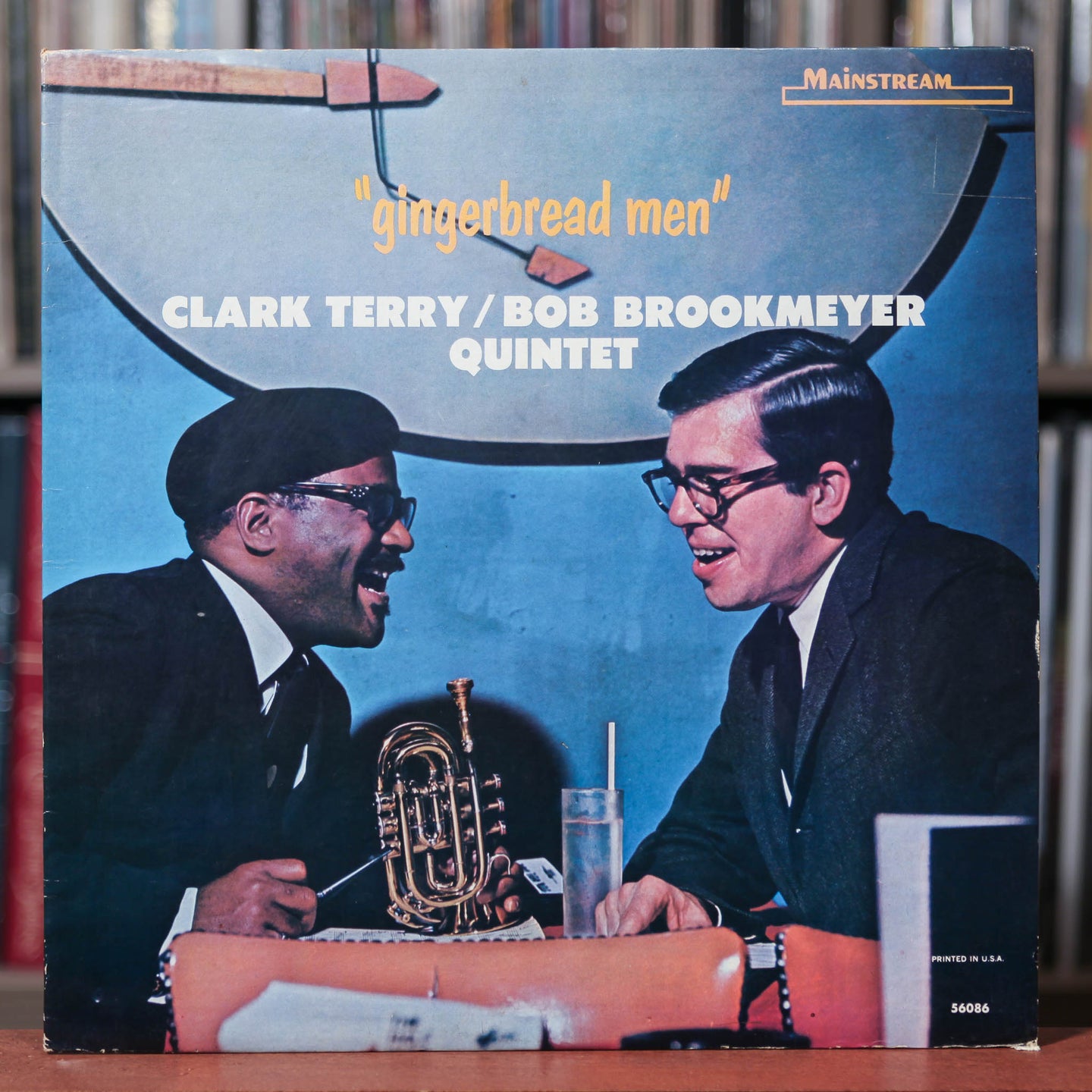 Clark Terry / Bob Brookmeyer Quintet - Gingerbread Men - 1966 Mainstream Records, VG+/VG+