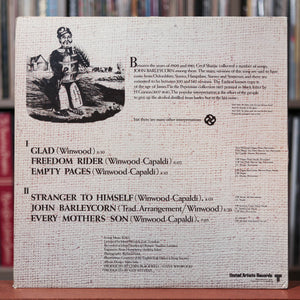 Traffic - John Barleycorn Must Die - 1970 UA - EX/VG+