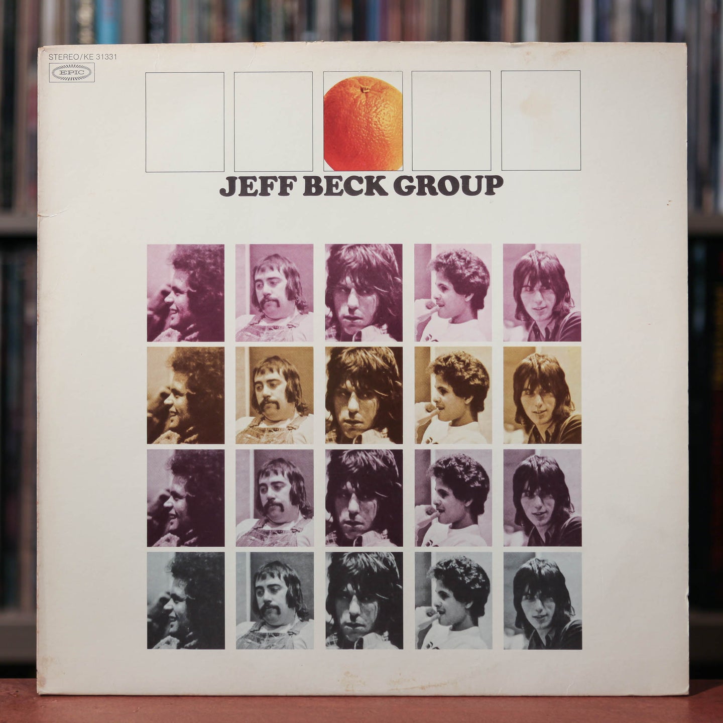 Jeff Beck Group - Self-Titled - 1972 Epic, VG+/VG+