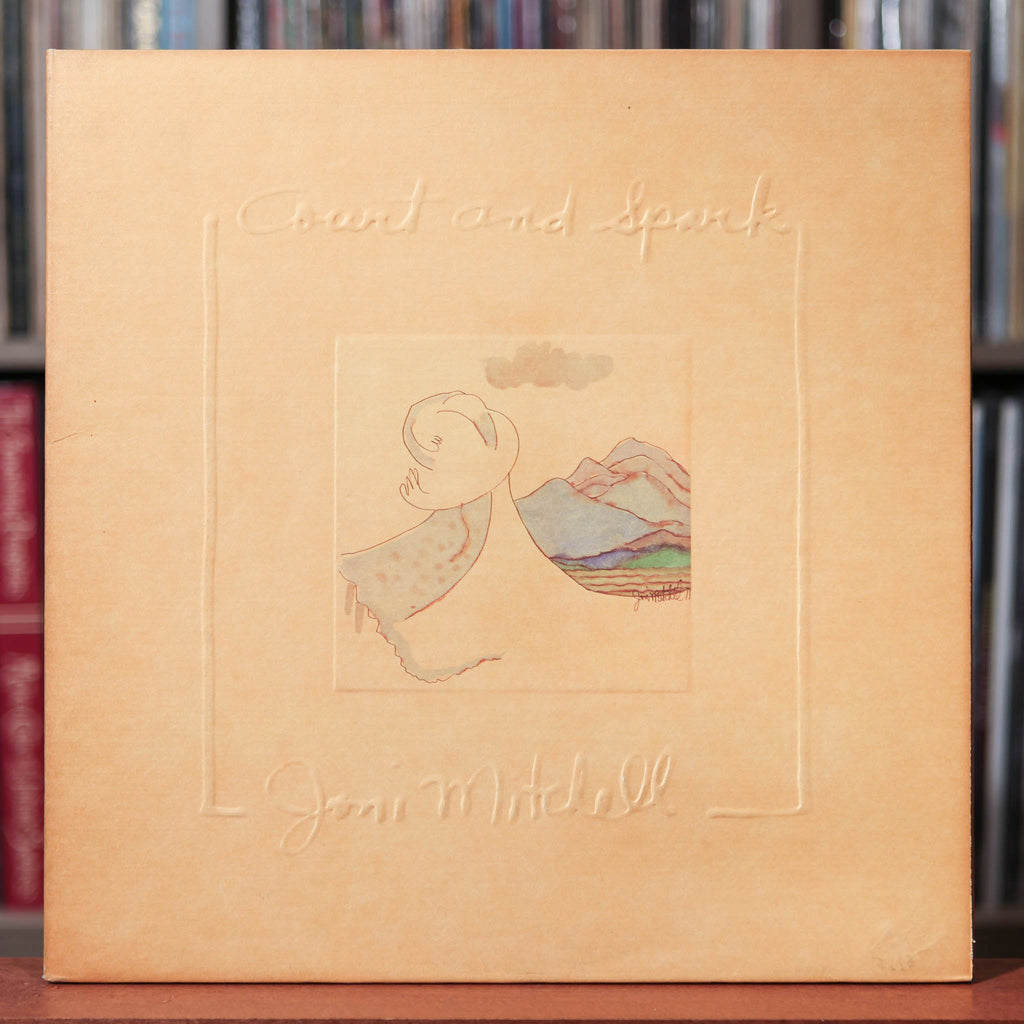 Joni Mitchell - Court And spark - 1974 Asylum, EX/VG+