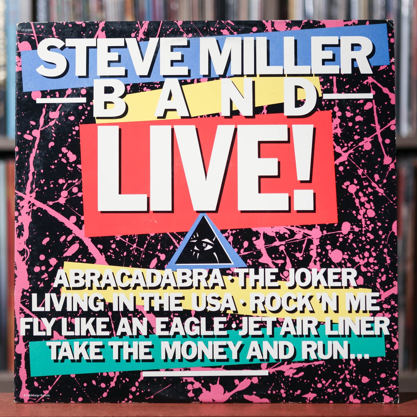 Steve Miller Band - Live! - 1983 EMI, - VG/VG+