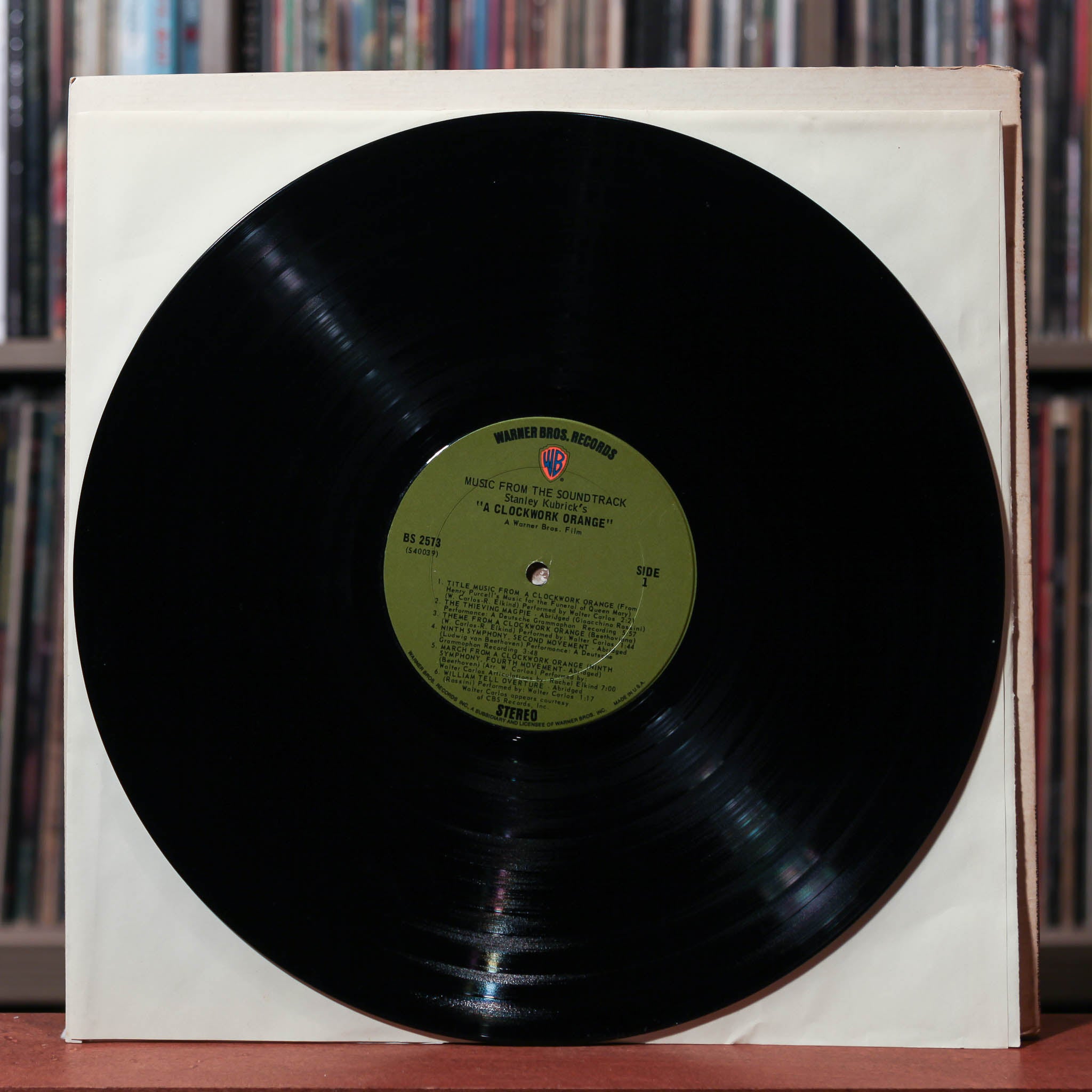 Stanley Kubrick's A Clockwork Orange - 1972 Warner, VG/VG