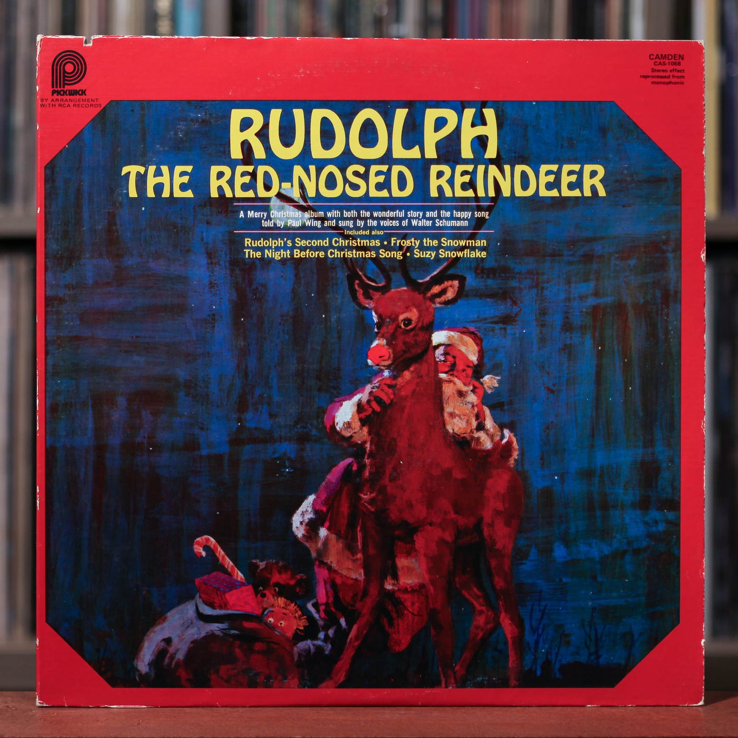 Rudolph The Red-Nosed Reindeer - 1965 Pickwick, VG+/VG+