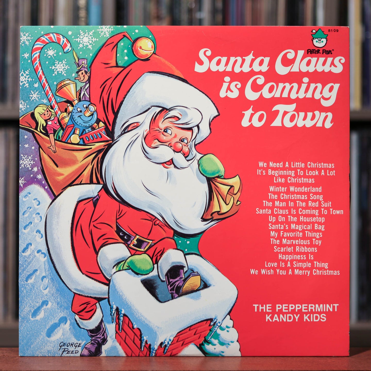 The Peppermint Kandy Kids - Santa Claus Is Coming To Town - 1972 Peter Pan, EX/EX