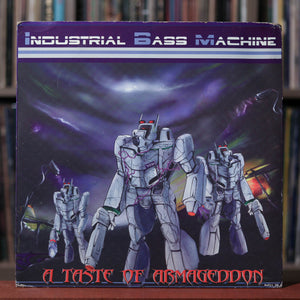 Industrial Bass Machine - A Taste Of Armageddon - 1998 Joey Boy, VG+/VG