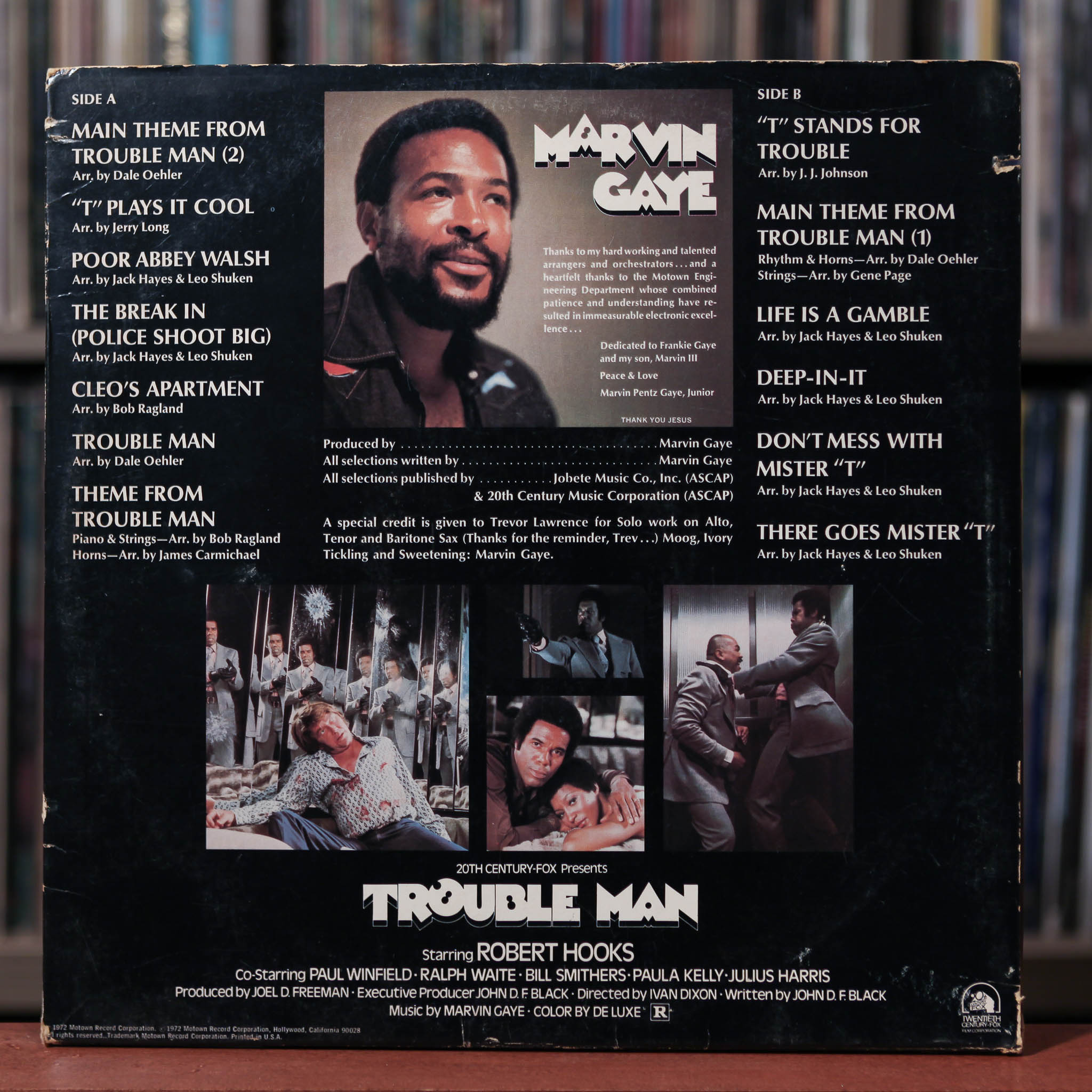 Marvin Gaye - Trouble Man - 1972 Tamla, VG+/VG+