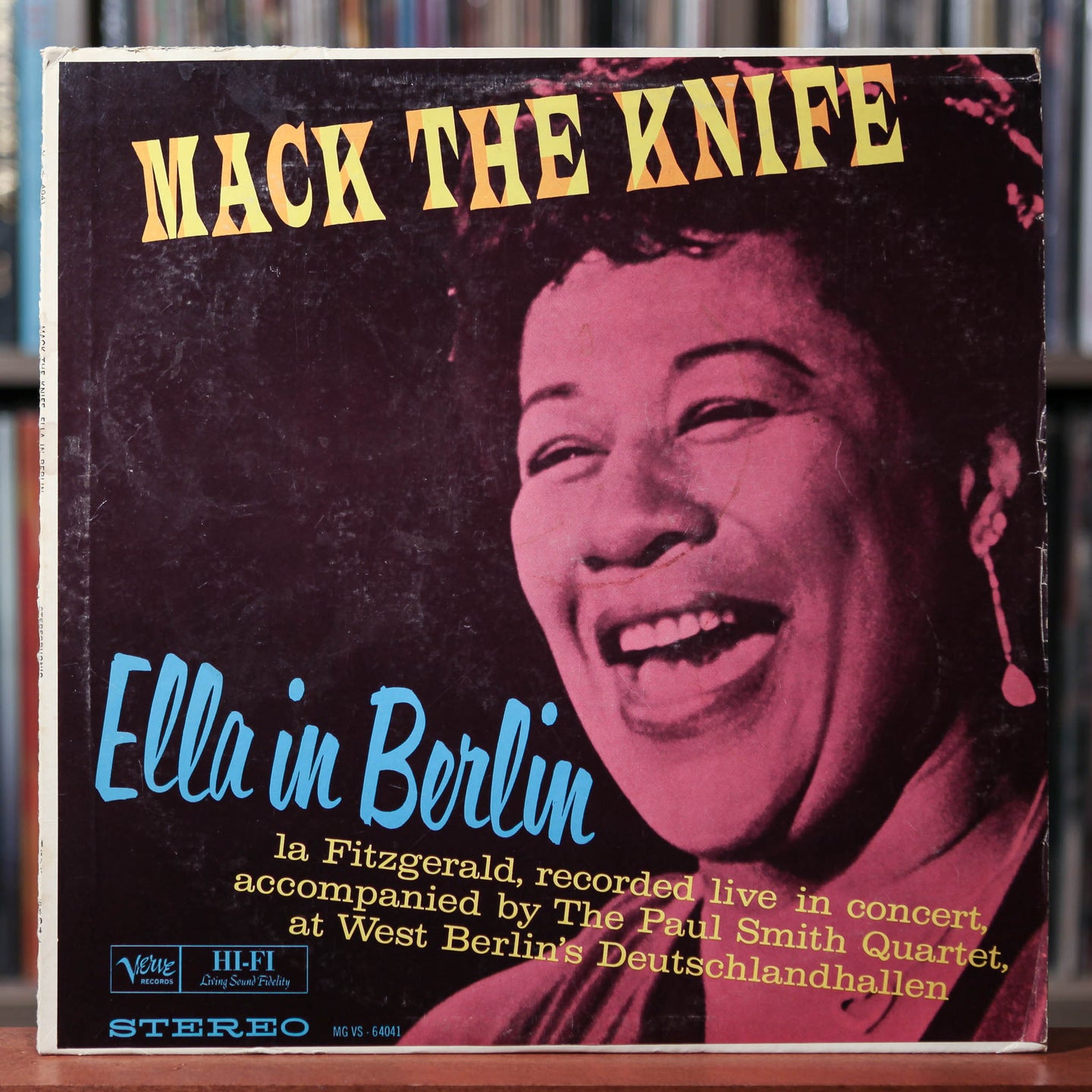 Ella Fitzgerald - Mack The Knife - 1960 Verve, VG/VG+