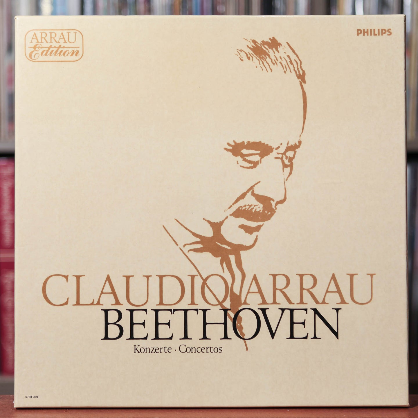 Beethoven - Claudio Arrau Konzerte - 6LP - 1964 Philips, NM/EX