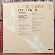 Load image into Gallery viewer, Beethoven - Claudio Arrau Konzerte - 6LP - 1964 Philips, NM/EX

