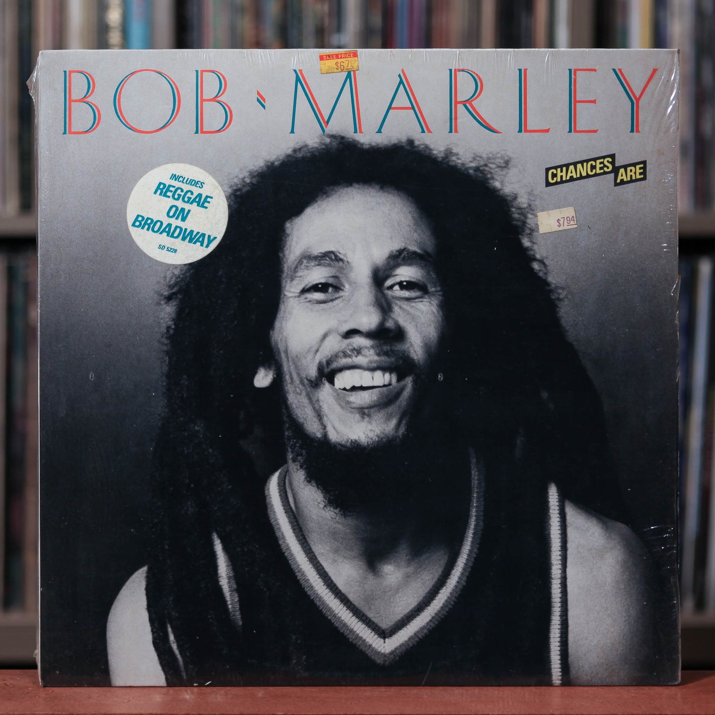 Bob Marley - Chances Are - 1981 Cotillion, EX/EX w/ Shrink & Hype