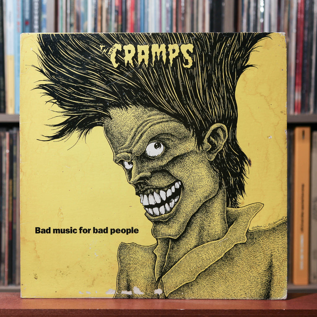 The Cramps - Bad Music For Bad People - 1984 I.R.S. Records, VG/VG
