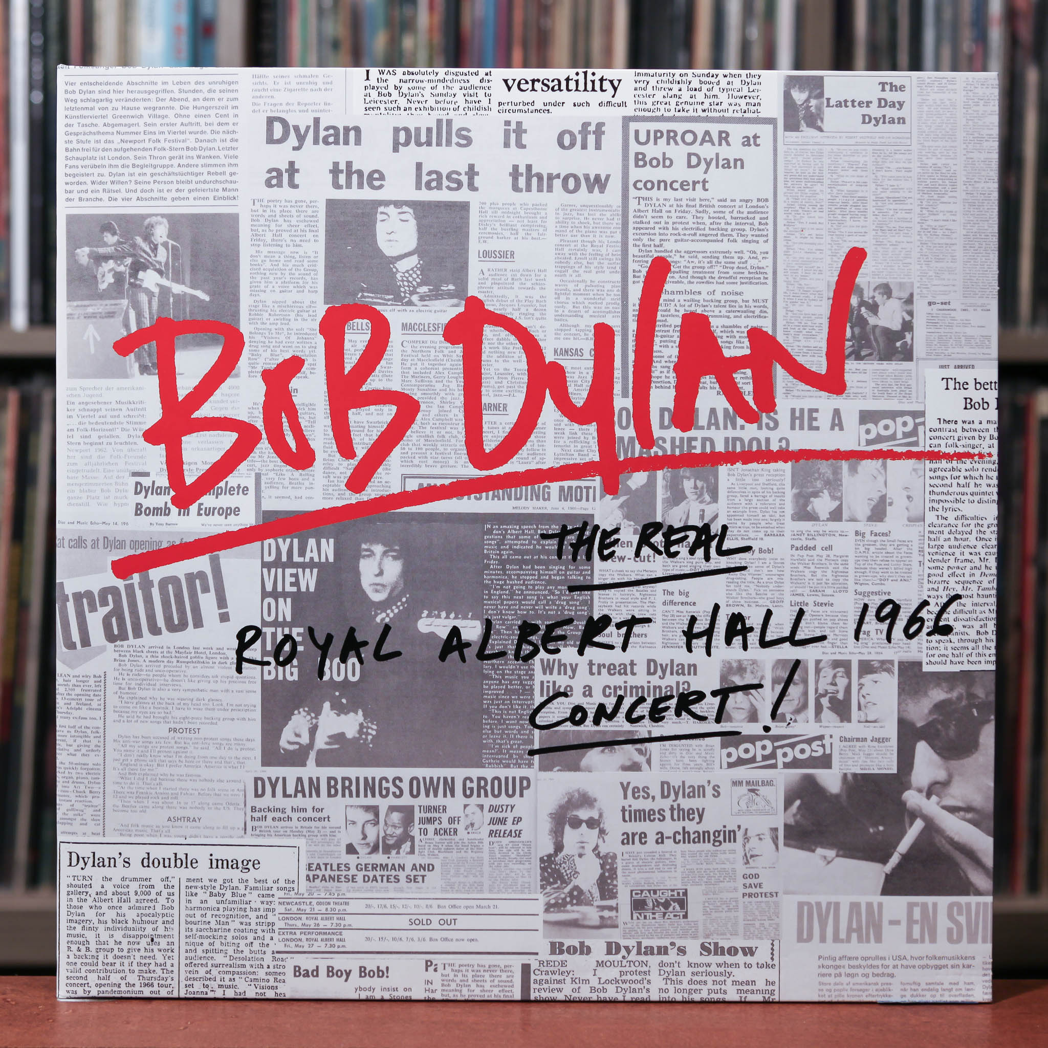 欧2LP Bob Dylan The Real   Hall 1966 Concert! 88985361441 Columbia 未開封 /00660 Bob Dylan – The Real Royal Albert Hall 1966 Concert! – 2 x
