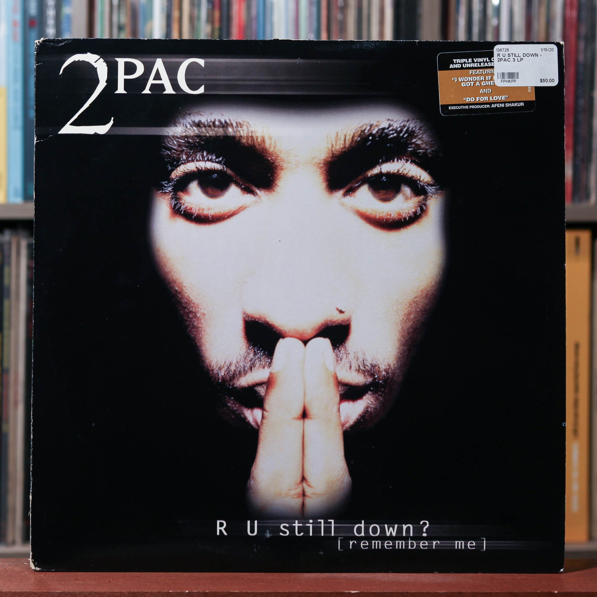 2PAC R U Still Down 3LP レコード 2Pac - R U Still Down? [Remember Me] - 3LP PROMO 1997 Jive, VG/VG