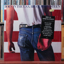 Load image into Gallery viewer, Bruce Springsteen - Born In The U.S.A. - IN SHRINK W/ HYPE 1984 Columbia, VG+/EX
