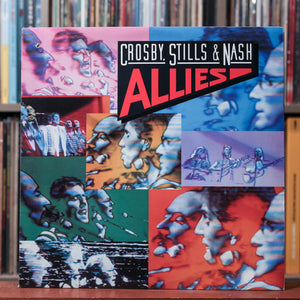 Crosby, Stills & Nash - Allies - 1983 Atlantic, VG+/VG+
