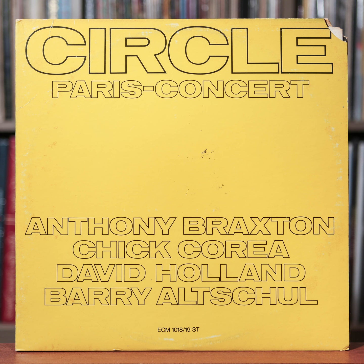 Circle - Paris - Concert - 2LP - 1972 ECM, VG/VG+