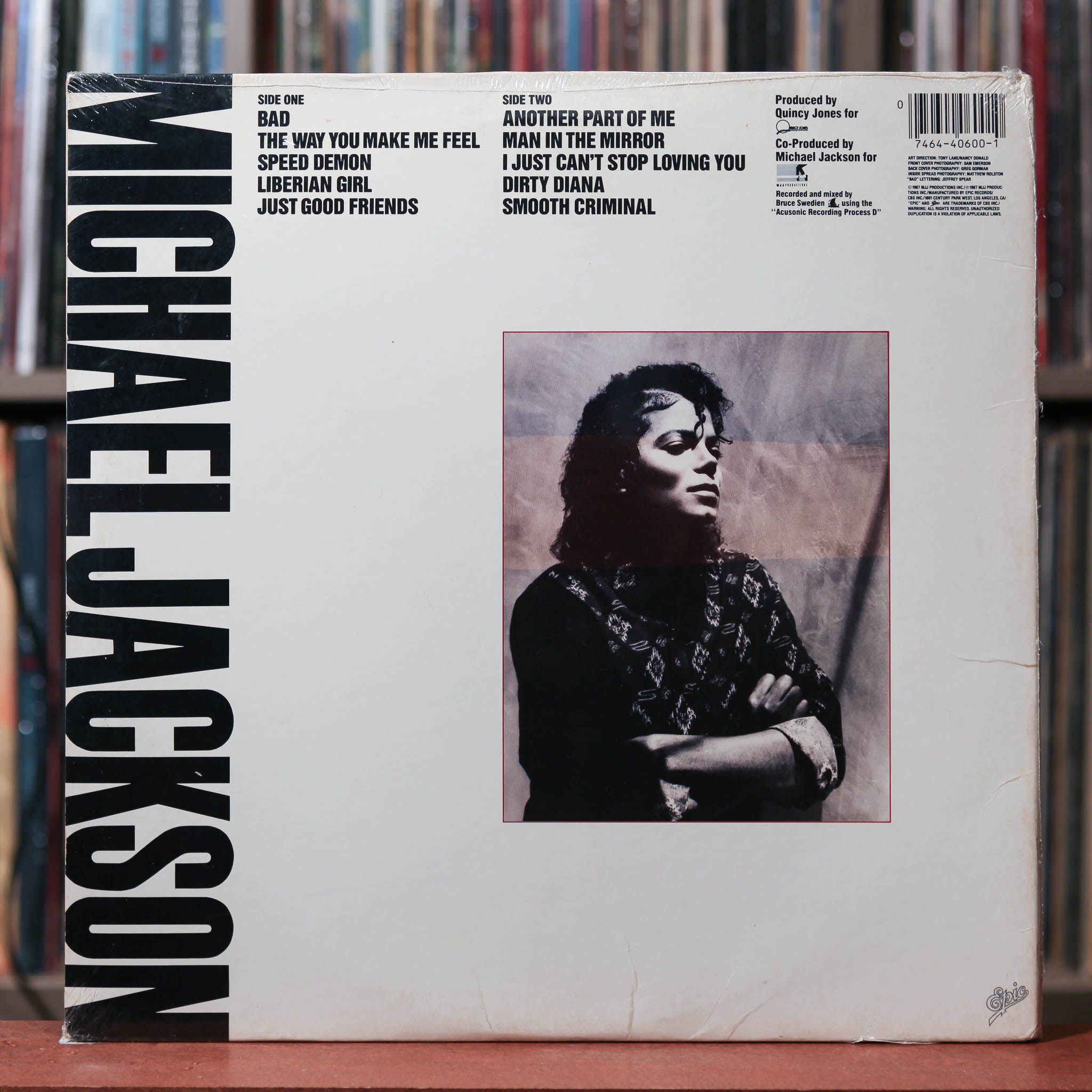 Michael Jackson - Bad - 1987 Epic SEALED