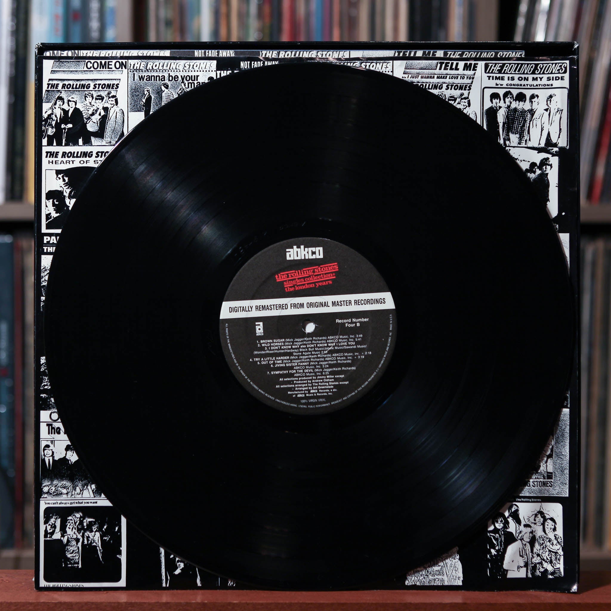 Rolling Stones Singles Collectionレコード4枚組 The Rolling Stones - Singles Collection - The London Years - 4LP BOX W