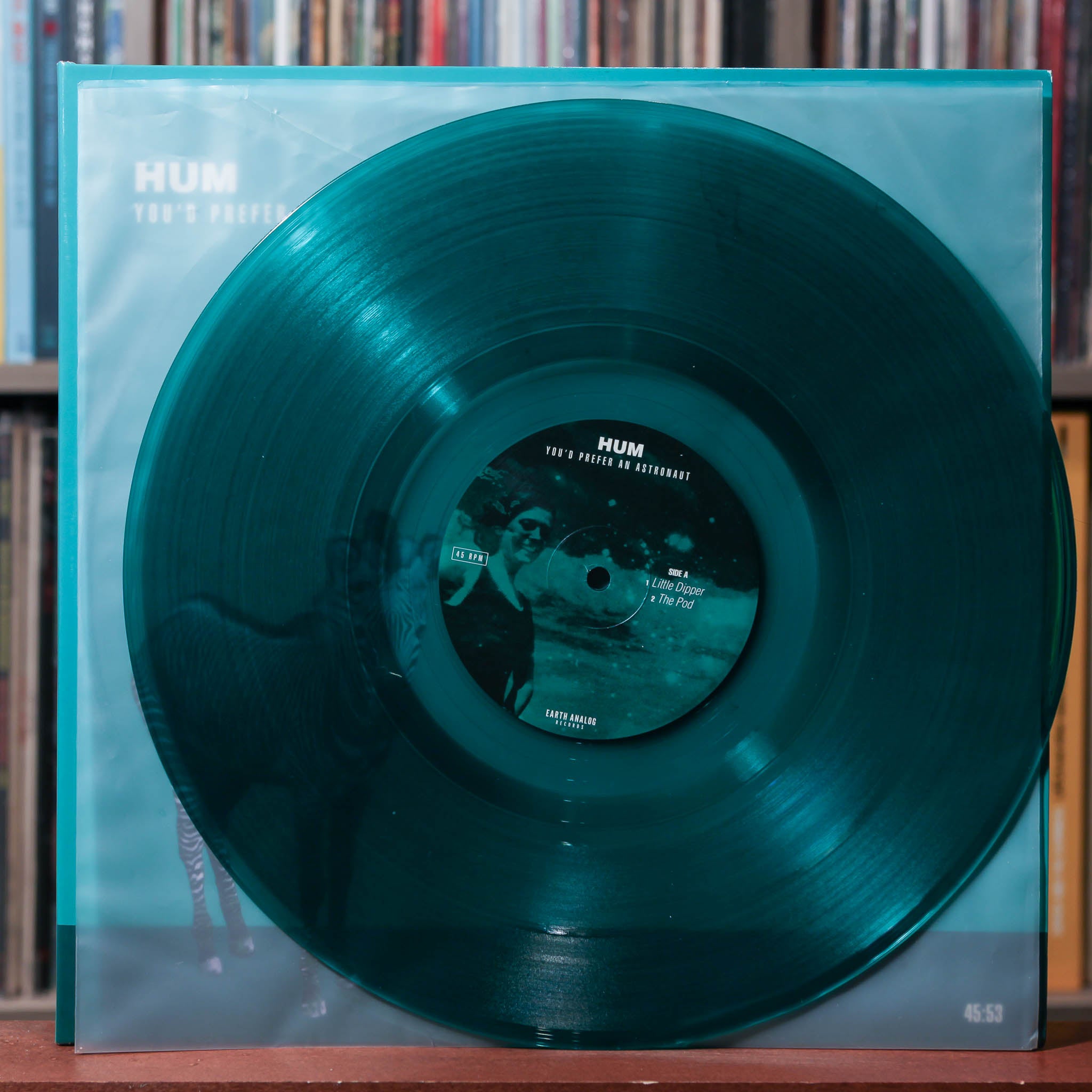 Hum - You'd Prefer An Astronaut - 2LP TRANS GREEN 2023 Earth