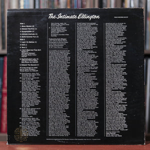 Duke Ellington - The Intimate Ellington - 1977 Pablo Records, VG/VG+