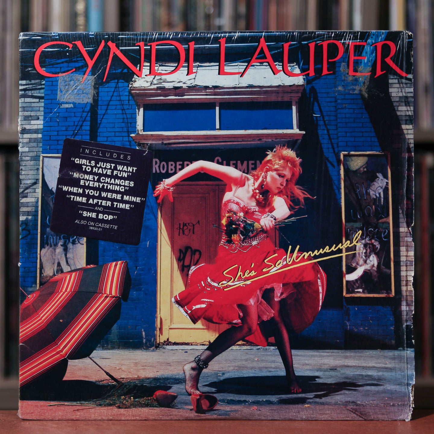 Cyndi Lauper - She's So Unusual - 1983 Portrait, VG/VG+ w/Shrink & Hype