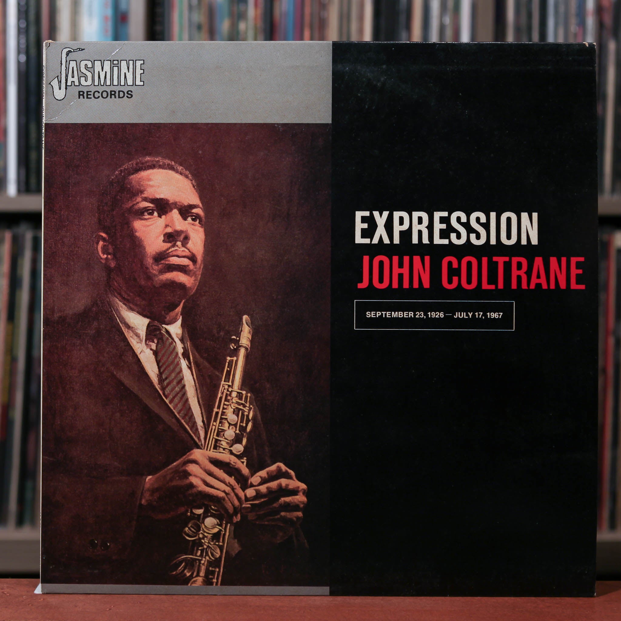 John Coltrane - Expression - 1984 Jasmine Records, VG+/EX