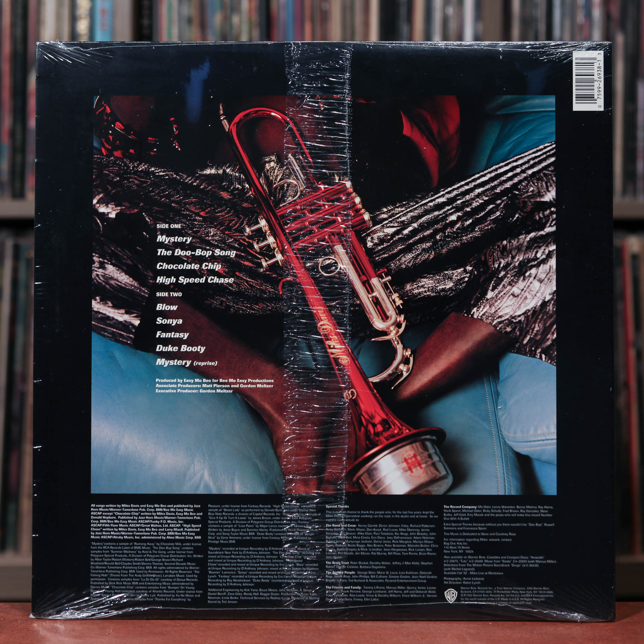 Miles Davis - Doo-Bop - 1992 Warner Bros. Records, SEALED
