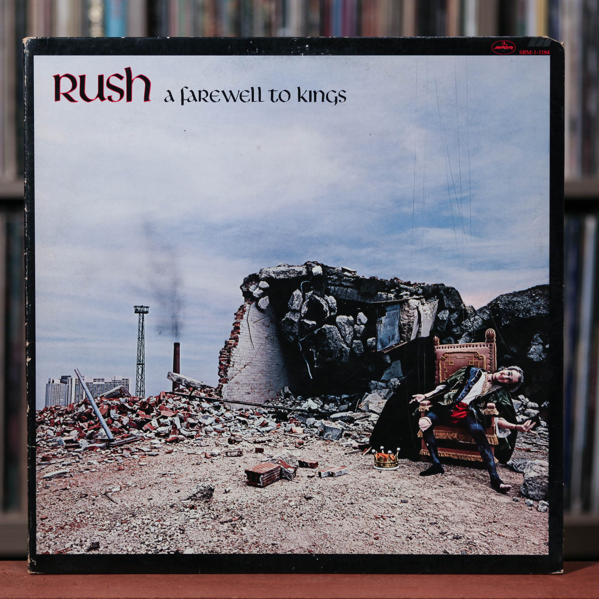 Rush A Farewell To Kings 1977 Mercury VG VG rush-a-farewell-to-kings-1977-mercury-vg-vg