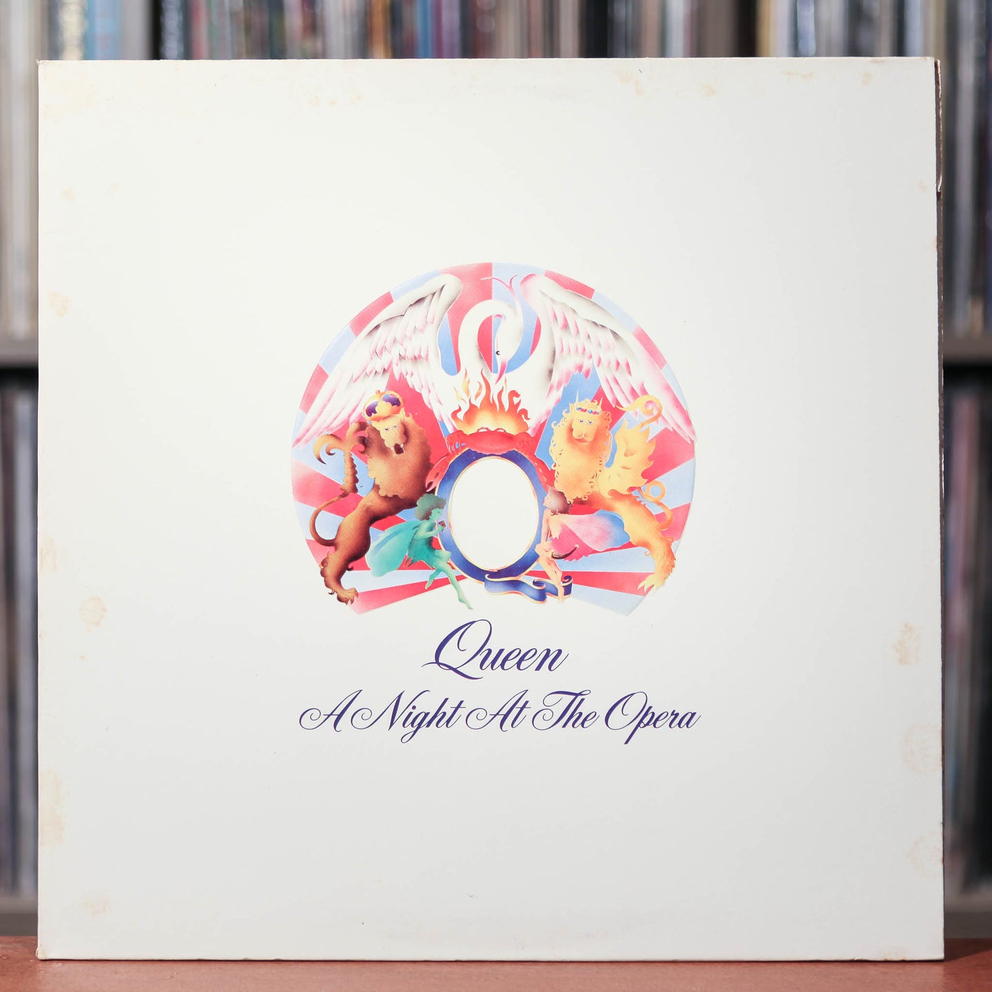 Queen - A Night At The Opera - 1975 Elektra, VG+/EX