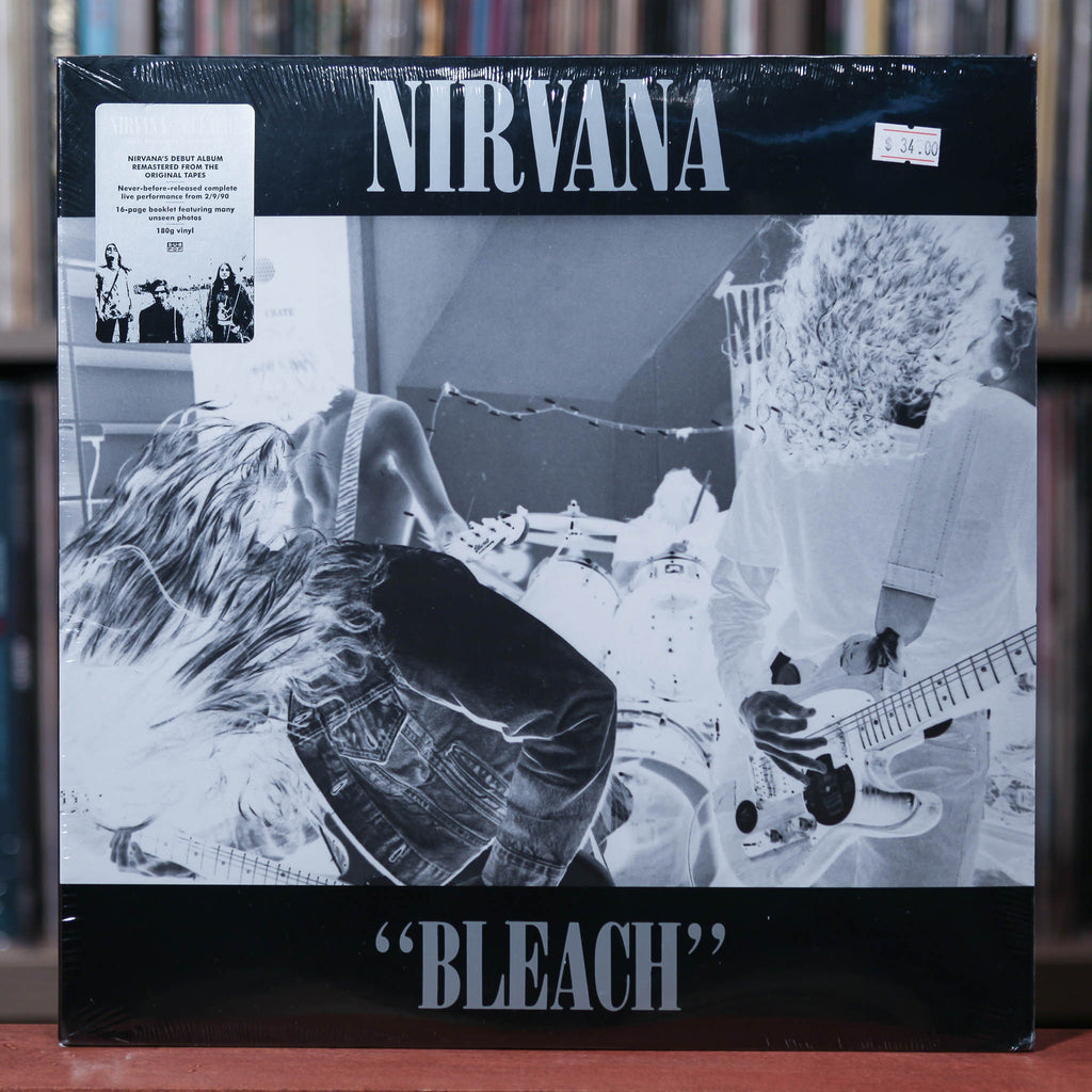 洋楽 Nirvana Bleach Tupelo Recording Nirvana Bleach Tupelo LP RARE UK 1st Press Original White