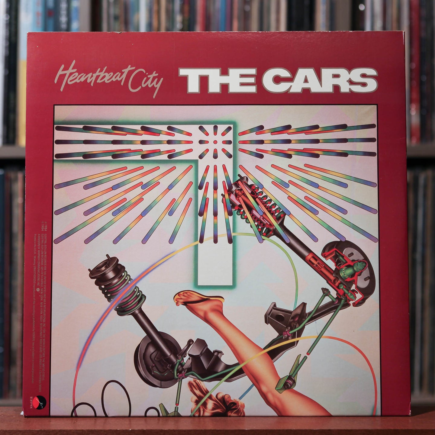 The Cars - Heartbeat City - 1984 Elektra SEALED
