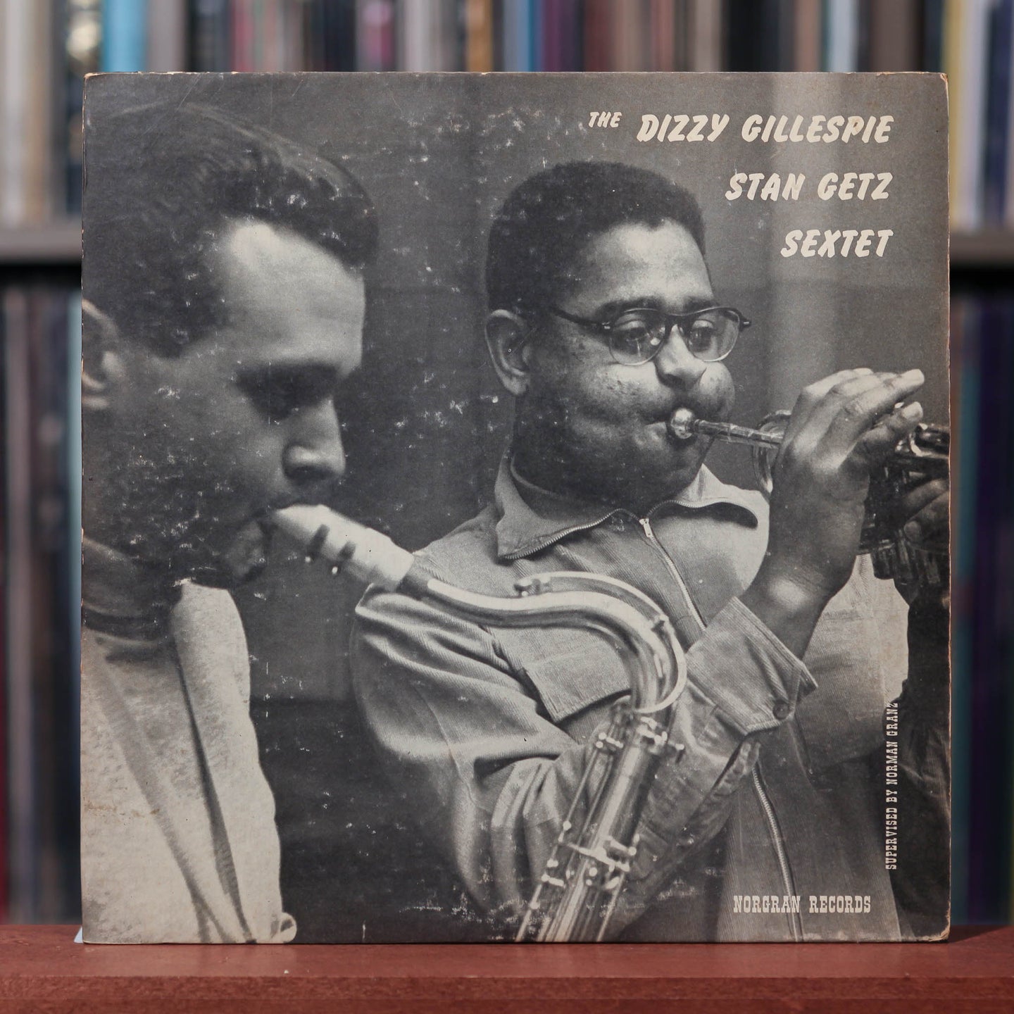 The Dizzy Gillespie - Stan Getz Sextet - Self-Titled - 10