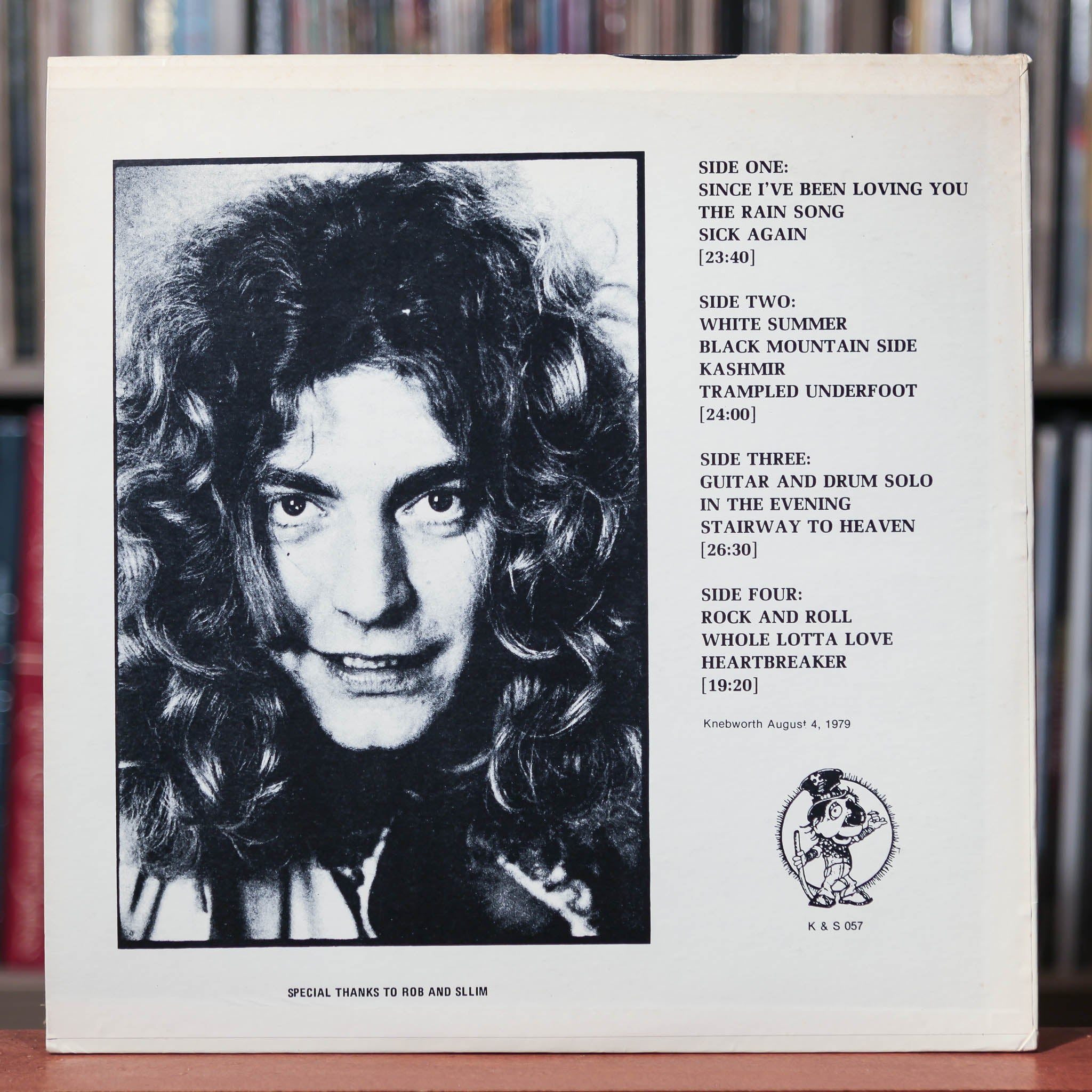 ☆新品未使用☆LED ZEPPELIN☆KNEBWORTH☆Volume 2☆ Led Zeppelin - Knebworth Fair Volume Two - A Ten Year Tour