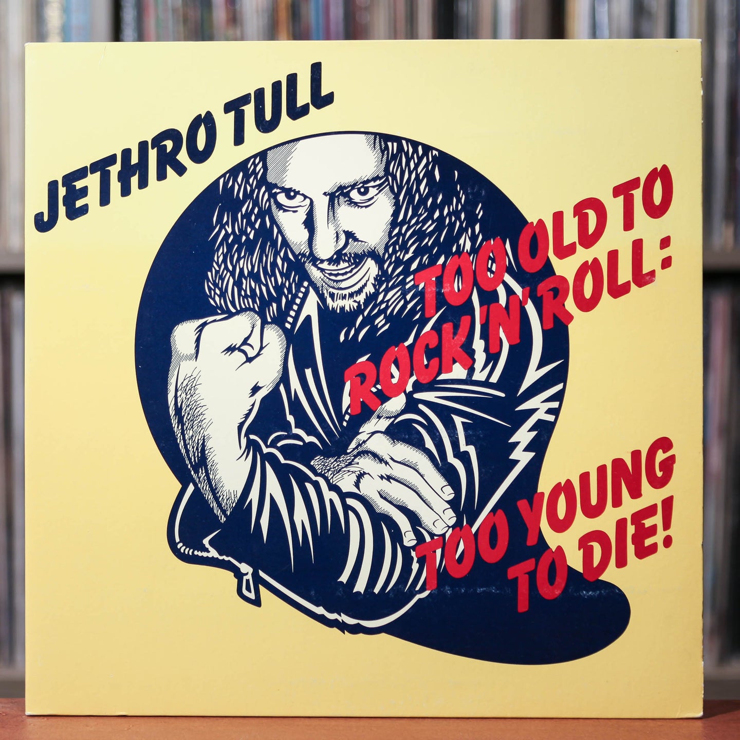 Jethro Tull - Too Old To Rock 'N' Roll: Too Young To Die - 1976 Chrysalis - VG+/VG+