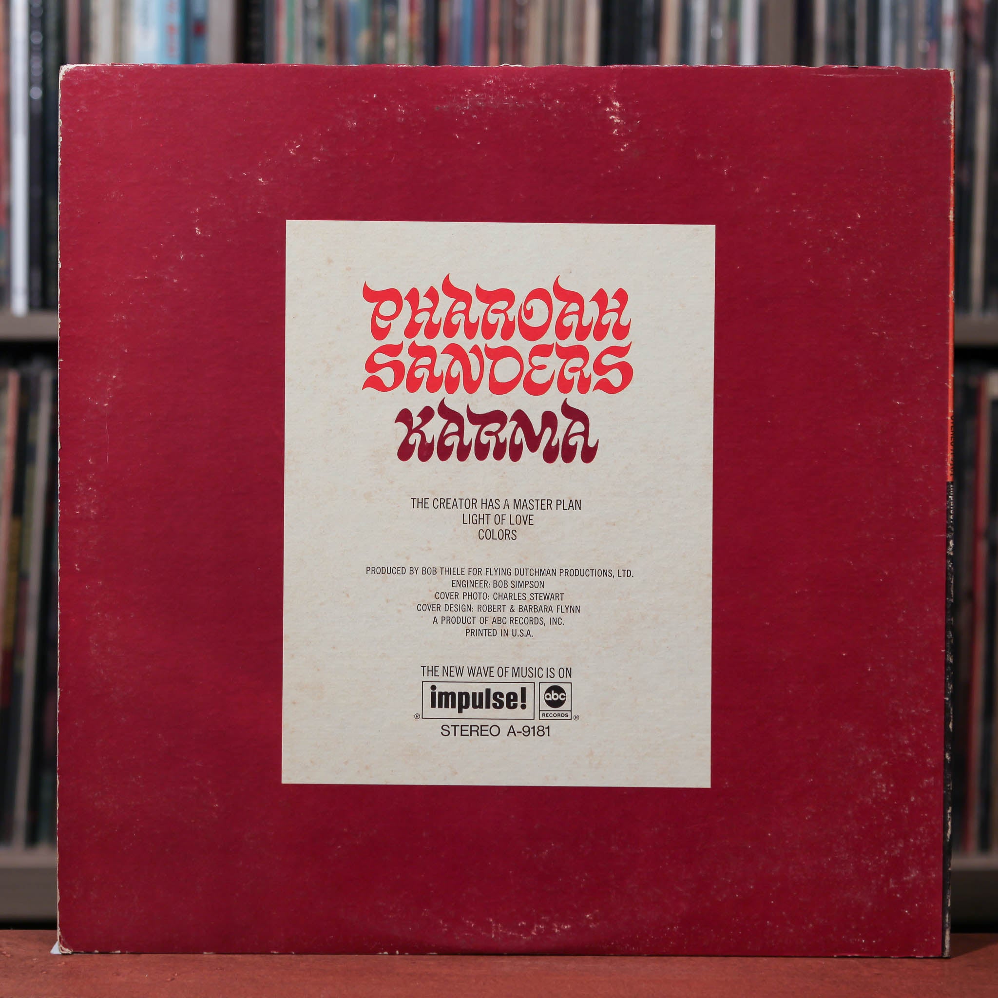 Pharoah Sanders - Karma - 1969 Impulse!, VG/VG+