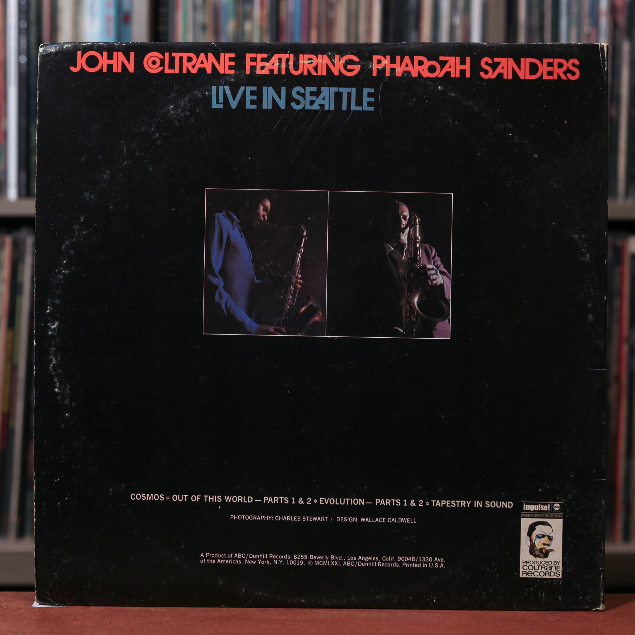 2LP John Coltrane, Pharoah Sanders Live In Seattle YB85045AIPROMO ABC IMPULSE プロモ /00660 John Coltrane & Pharoah Sanders : Live In Seattle (LP, Vinyl