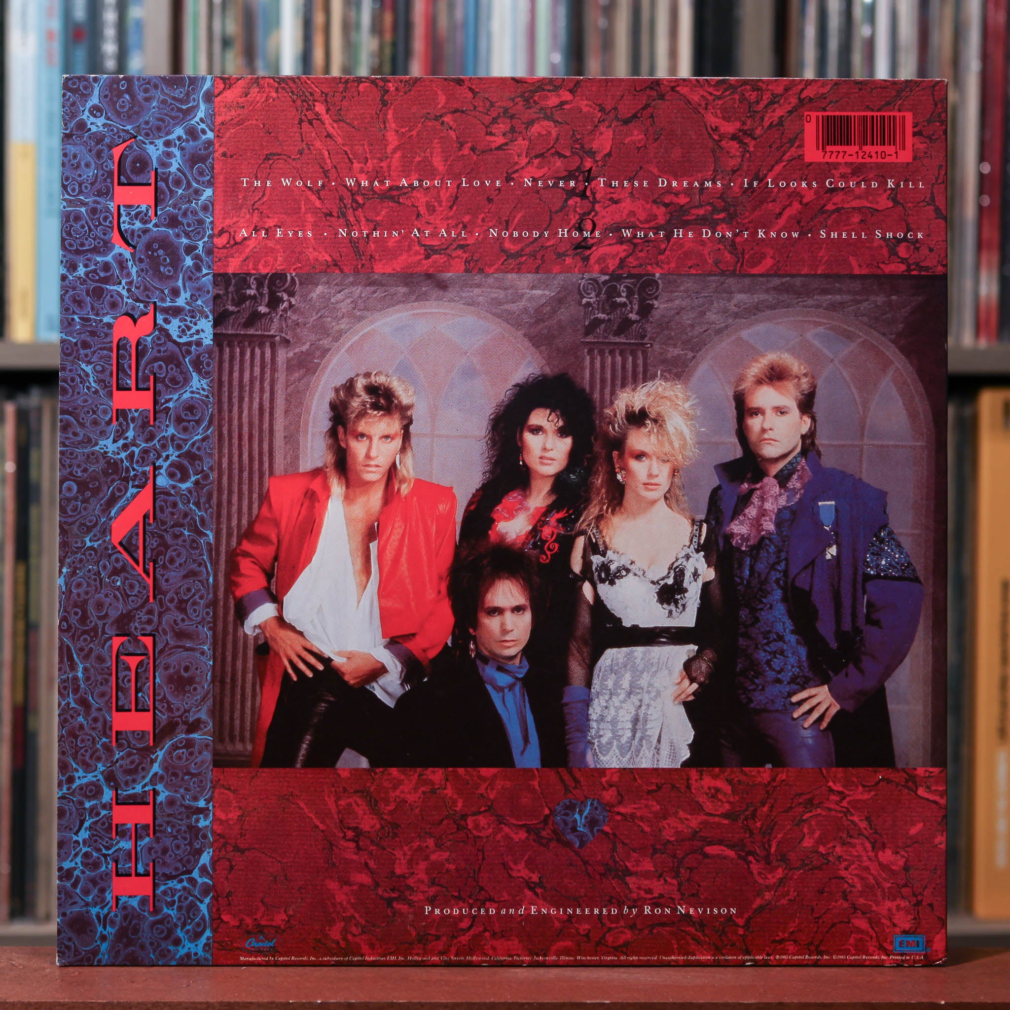 Heart - Heart - 1985 Capitol Records, VG+/VG+