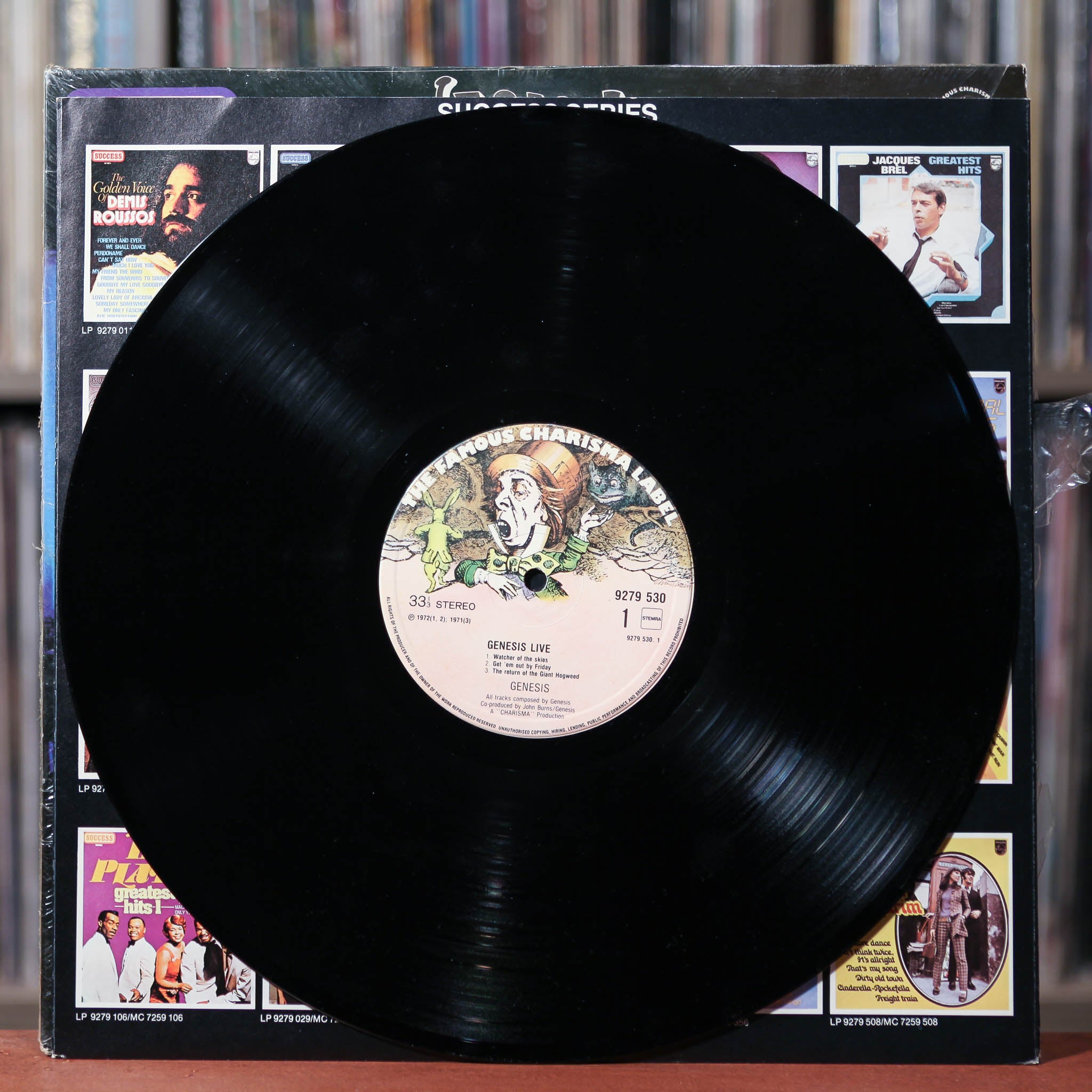 Genesis - Live - Dutch Import - 1973 Charisma, VG+/VG+ w/Shrink